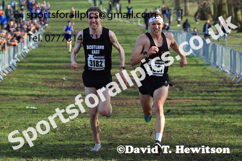 Senior Men, 2024 CAU Inter Counties Cross Country Champs., Wollaton Park, Nottingham. Photo: David T. Hewitson/Sports for All Pics